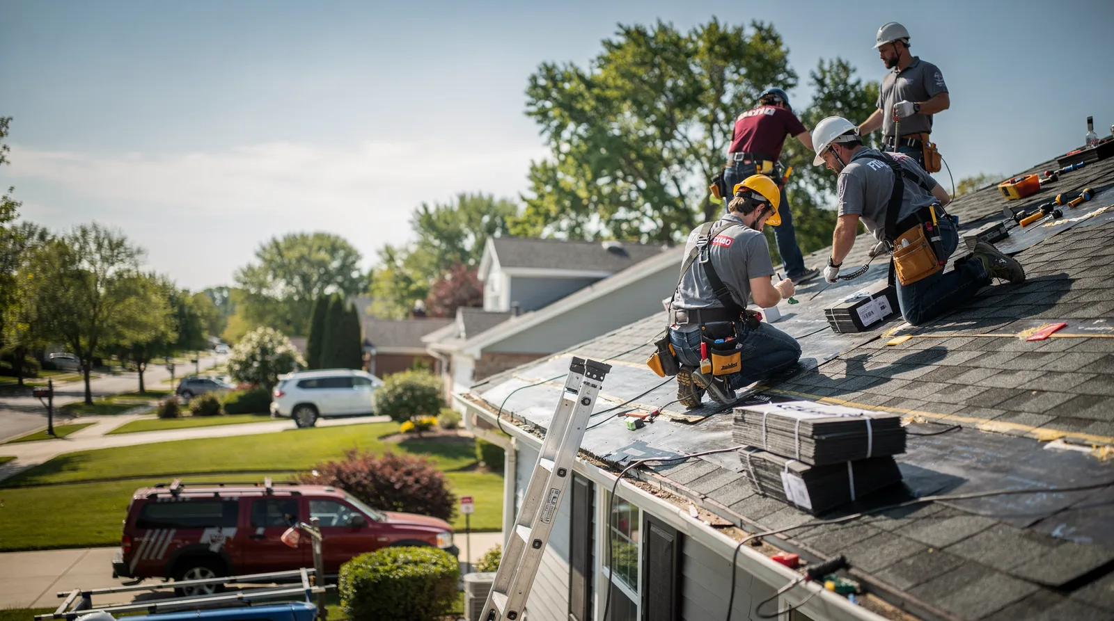 Roof Repair in Baldwin, IL around you